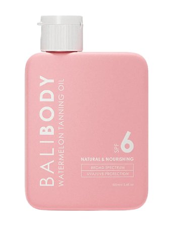 Bali Body Watermelon Tanning Oil Spf6 - White - 100 ML