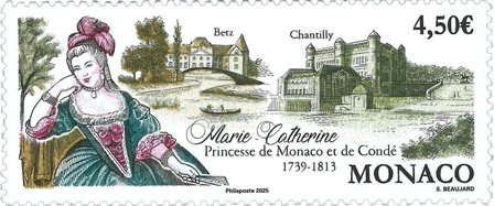 Monaco - Marie-Catherine - Postfrisk frimærke