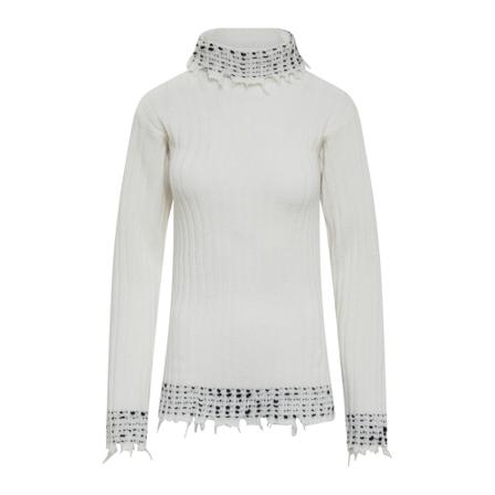 Marni, Turtlenecks Wit, Dames, Maat:S
