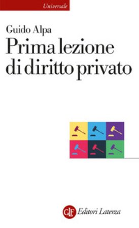 Prima lezione di diritto privato Guido Alpa