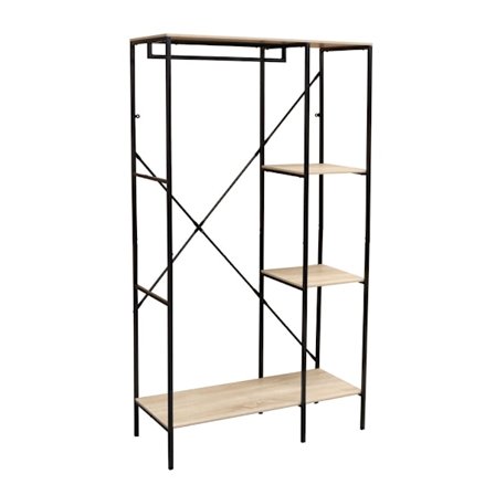 Ilmainen 90-vaatekaappi Sonoma 90x40x165cm