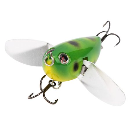 6 cm/12,7 g ABS Plastik Kunstig Fiskelokkemad Guld Vinge Agn Hav Hårde Lokkemad Fiskegrej Tilbehør2#