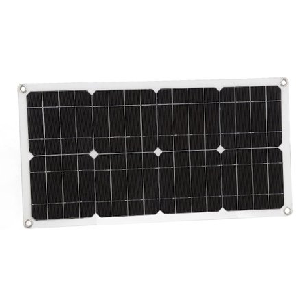35W Solpanel Bærbar USB Solpaneloplader med KLB