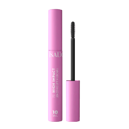 IsaDora The 10 Sec High Impact Length & Lift Mascara Black Unisex Svart 9ML