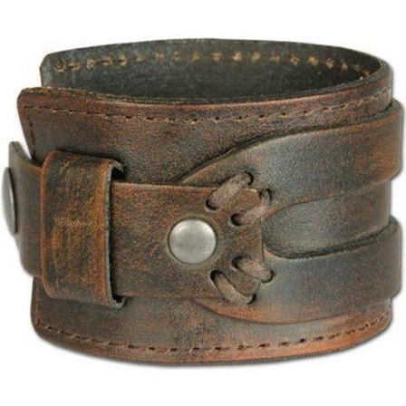 Læderarmbånd til mænd Force Cuff Antik Brun - Mærke - Model - Læder - Brun - Mænd