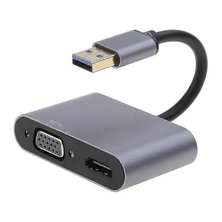 Usb till Hdmi Adapter Usb 3.0 till Hdmi Vga 1080p Videografikkabel Conve