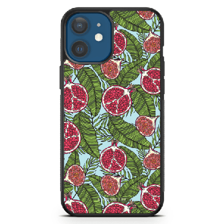 Bjornberry Hårdskal iPhone 12 Mini - Granatäpple