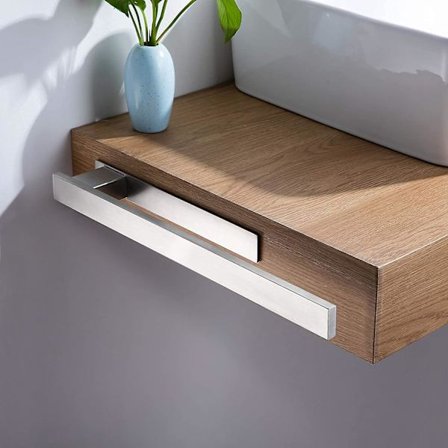 Selvklæbende Håndklædeholder, Ingen Boring, Håndklædeholder til Badeværelse eller Køkken, 39 cm