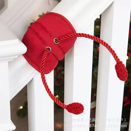 Gelenderbeskytter - 3PK Gelenderbeskyttende høytidsgirlandere Bånd Polstret Forhindrer Riper Holder Sesongdekor