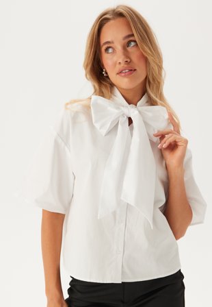 SELECTED Slfjuno 3/4 Bow Shirt Klær