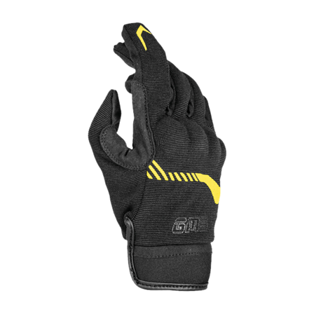 Guantes de Moto GMS Jet-City Negro/Amarillo M