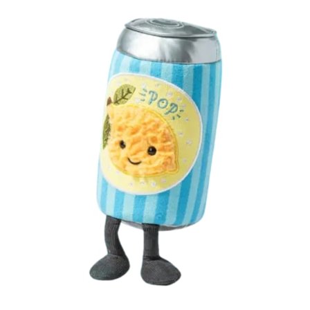 Jellycat Jesse Dåse Sodavand (Lemonade) Plyslegetøj BNWT & Støvpose UK