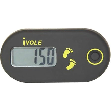 3D Digital Skritteller - Skritteller for gange, sporer skritt, kilometer, kalorier, tid, klipsbar skritteller