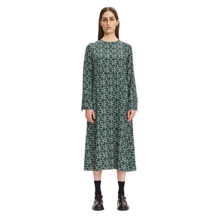 Samsøe Samsøe, rami dress Groen, Dames, Maat:S,Viscose
