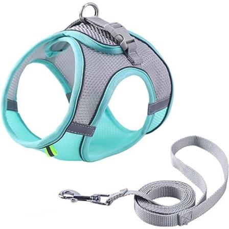 Åndbar Hundebrystsele med Refleks og Anti-Brud Træk