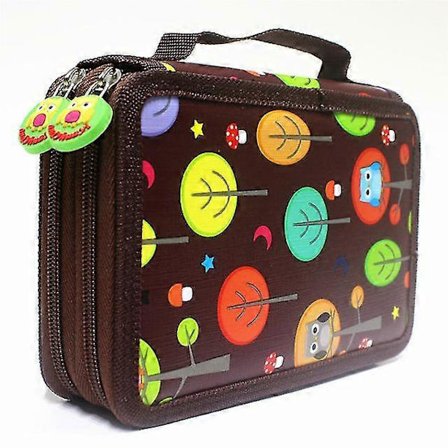 Penalhus Skolemateriale 52 Huller | Sødt Penalhus Skole | Blyanter Penalhus - Penalhus -