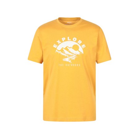 Mountain Warehouse Explorer T-shirt för män XL Gul