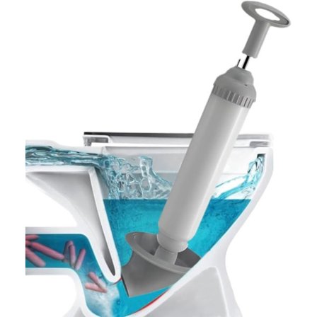 WC-avaustyökalut, viemärinavaaja (harmaa)