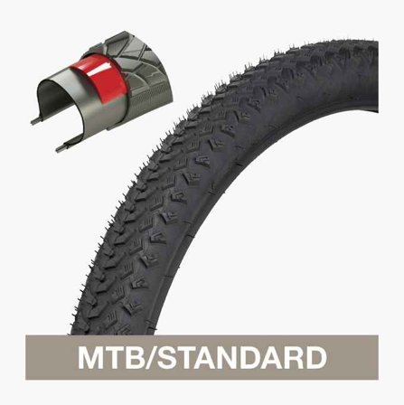 Cykeldäck extraförstärkt MTB 24" 50-507 mm