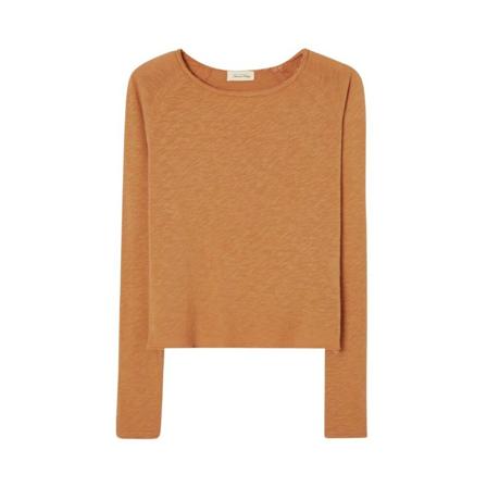 American Vintage Shirt , Oranje , Dames , Maat: L