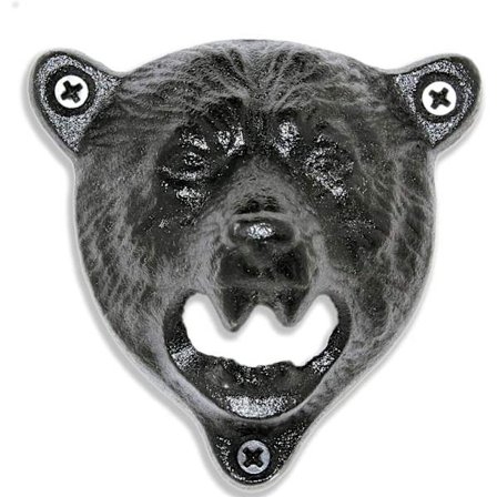 Manuell Ølflaskeåpner Metall Svartbjørn Formet Flaskeåpner