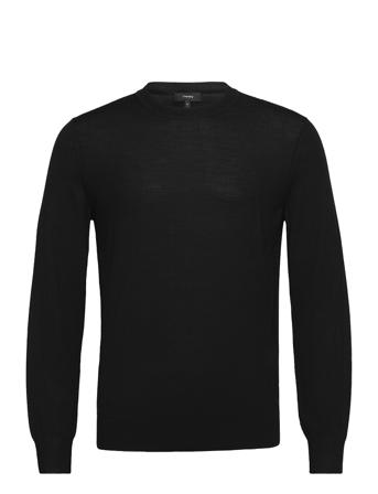 Crew Neck Po.regal W Neulepaita Pyöreä Kaula-aukko Musta Theory