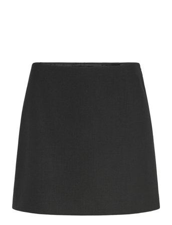 Filippa K Wool Mini Skirt - Black - 36