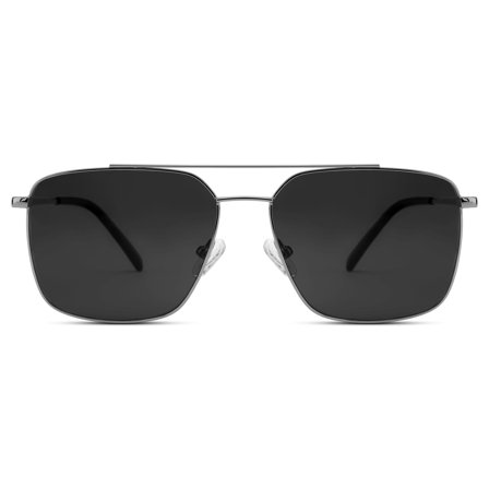 Occasus | Τετράγωνα Μαύρα Πολωτικά Γυαλιά Ηλίου Aviator για άνδρες - Πολωτικά (Polarized) γυαλιά ηλίου
