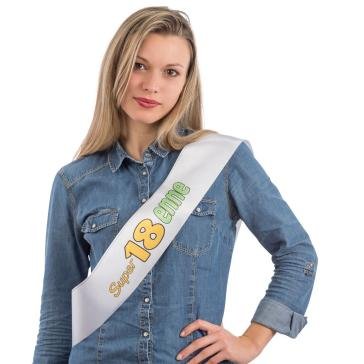 Carnival Toys 4912: Fascia Super 18Enne In Busta C/Cav.