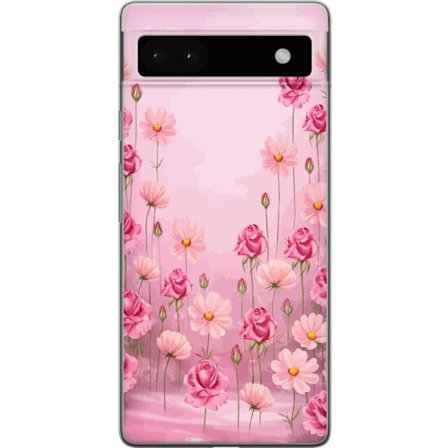 Yhteensopiva Puhelinkuori Google Pixel 6a Petal Reverie Soft Blush