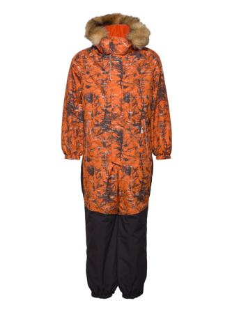 Kids' Reflective Winter Snowsuit Bergen Outerwear Coveralls Snow/ski Coveralls & Sets Multi/mønstret Reima