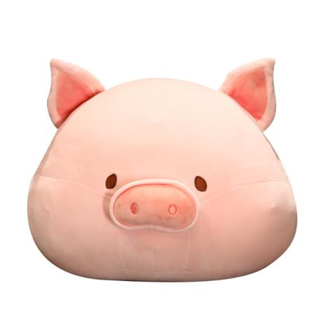 Pig Plysch Kudde 15,7 Tums Gris Plysch Djur