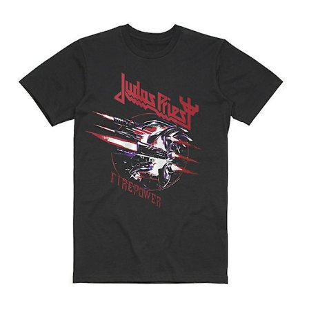 Judas Priest Firepower grafisk T-shirt T-shirt