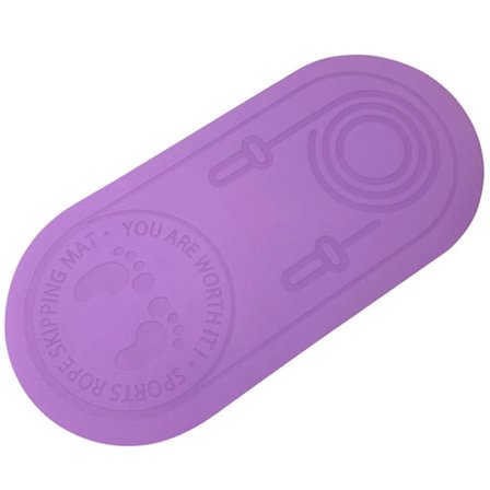Liukumaton joogamatto | Aloittelijoille ja edistyneille käyttäjille | Nivelystävällinen jumppamatto [sopii sisä- ja ulkokäyttöön] (violetti, 126*60*6 