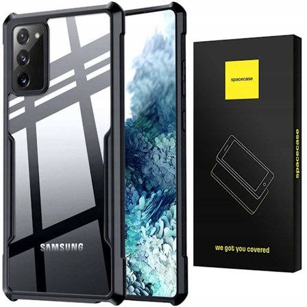 Spacecase Case Cover Till Samsung Galaxy Note 20 Svart