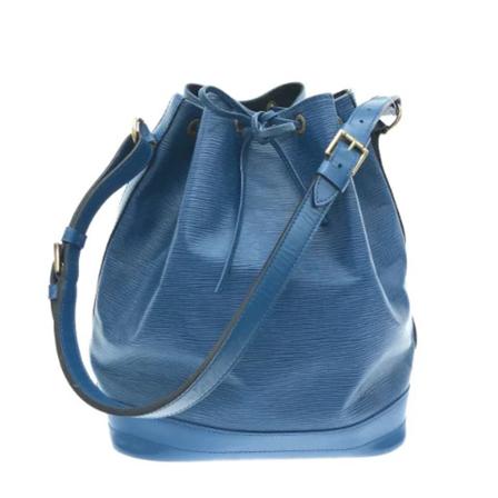 Louis Vuitton Vintage Pre-owned Leather louis-vuitton-Väska blå, Dam Vintage Väskor, Dam, Storlek: ONE SIZE