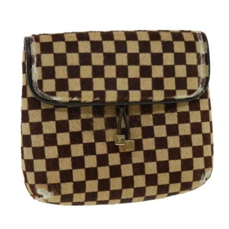 Louis Vuitton Vintage Pre-owned Leather louis-vuitton-Väska brun, Dam Vintage Väskor, Dam, Storlek: ONE SIZE