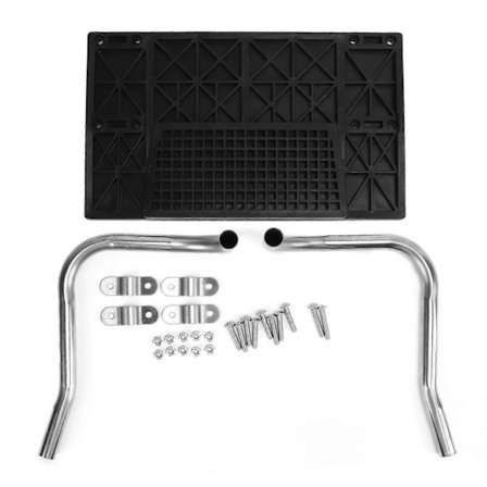 Påhængsmotor Monteringsbeslag Stativ Rustfrit Stål Oppustelig Luftbåd Kajak Skib Marine Tilbehør