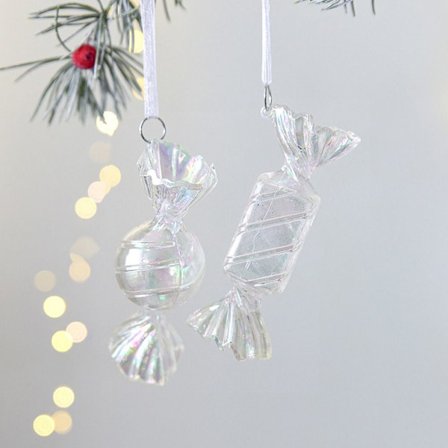 Julgranshängen Trädhängande FÄRGRIGT GODIS FÄRGRIKT - high quality