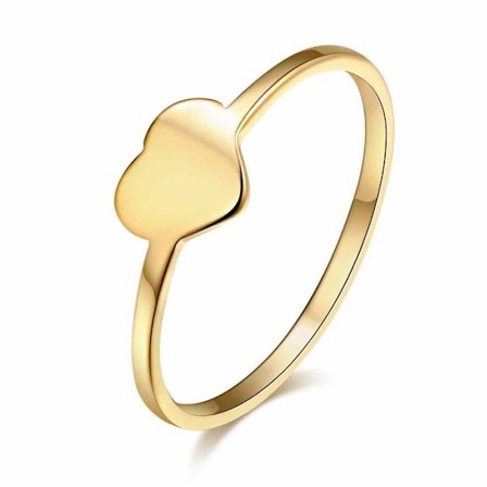 Rostfritt stål ring GULD, SILVER