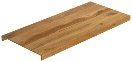 Lundbergs Premium Country 81635 Dobbelttrin 1200 × 590 × 8 mm, Trapper & rækværk