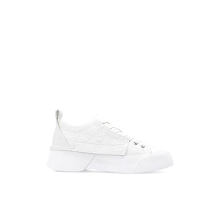 JW Anderson, Sneakers with logo Wit, Dames, Maat:40 EU,Patches