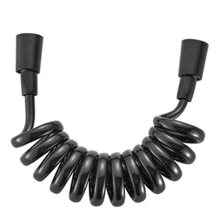 Fleksibel dusjslange med fjær, kompatibel med toalettbidetsprøyte, 2m