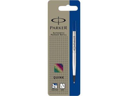 Parker Refill Quink Roller Ball M blå - Lyreco - Kontorsmaterial - Pennor - Pennpatroner
