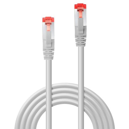 Lindy S/FTP PatchCord Cat6. CU. Grey. 0.5m Factory Sealed