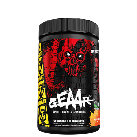 Mutant GEAAR essentielle aminosyrer 30 portioner, Peach Mango - Bodyman.dk