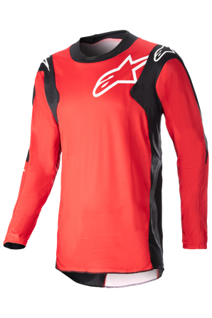 Maglia Cross Alpinestars Racer Hoen Rosso-Nero S