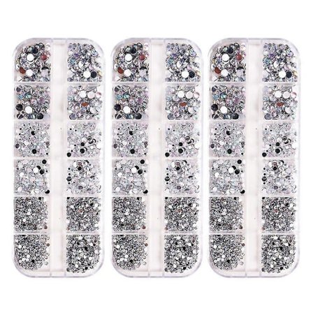 Nagelkonst Strass, För Hantverk Nagel Ansikte Konst Skor Väskor Gör-det-själv Tillbehör
