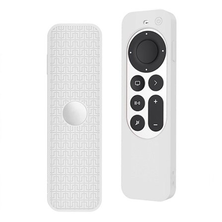 Apple TV 4K (2021) controller-cover i silikone - Hvid