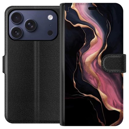 Yhteensopiva Lompakkokotelo Apple Apple iPhone 17 Pro Marmori Kuviointi Ylellisyyttä Suunnittelu Luonto